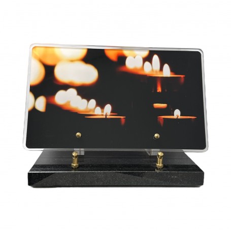 PLAQUE "LA FLAMME"