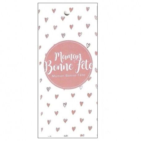CARTE BONNE FÊTE MAMAN COEUR
